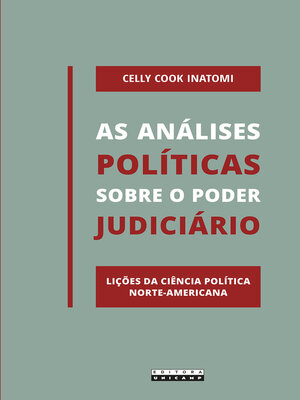 cover image of AS ANÁLISES POLÍTICAS SOBRE O PODER JUDICIÁRIO